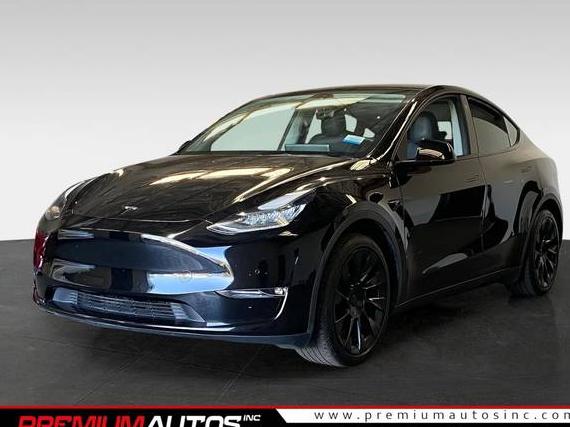 TESLA MODEL Y 2021 5YJYGAEE8MF303799 image